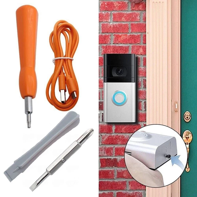 VERSATILE SCREWDRIVER KIT for Ring Doorbell USB Charger Cable and A 12.27 PicClick AU