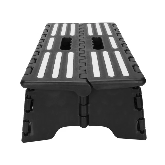 Taburete plegable portátil para exteriores antideslizante asistente de pasos taburete T
