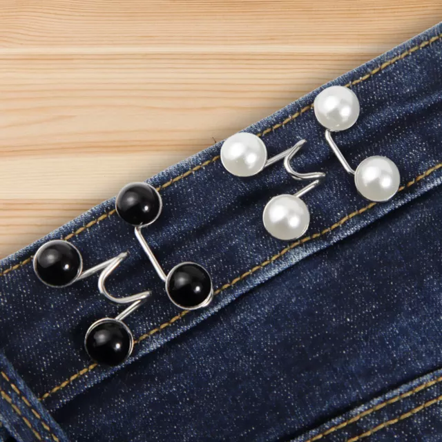 Pant Waist Tightener Adjustable Jean Button Pins 1pc Button Clip For Pants  No in 2023