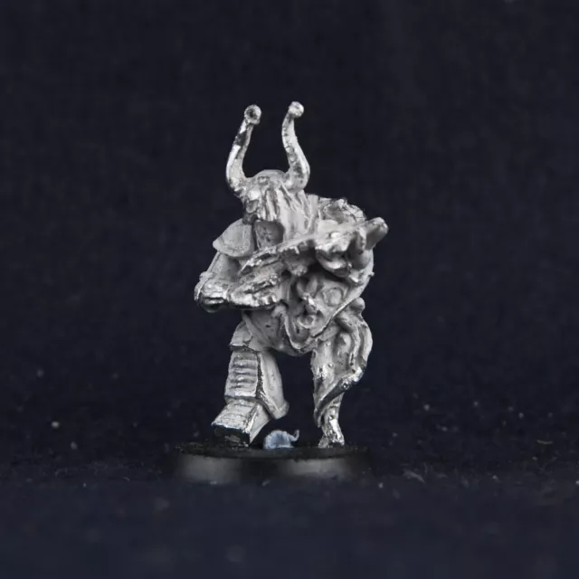 Realm Of Chaos Champion Nurgle Palanquin Rider Warrior Metal Citadel 80s G79