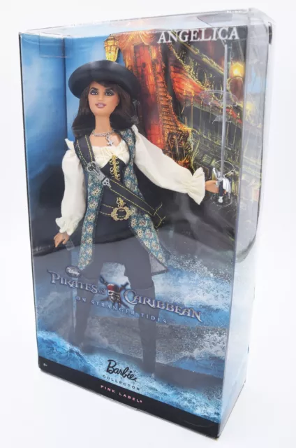 Barbie Collector Pink Label Pirates Of The Caribbean Angelica 2010 Doll T7655