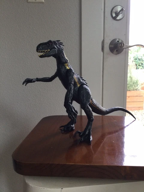Posable Raptor MATTEL JURASSIC WORLD Park Posable Indoraptor 2017 Park Raptor 15 ...
