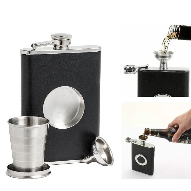 Pistón de alta calidad construido botella de vino plegable negro ajustable 1 juego