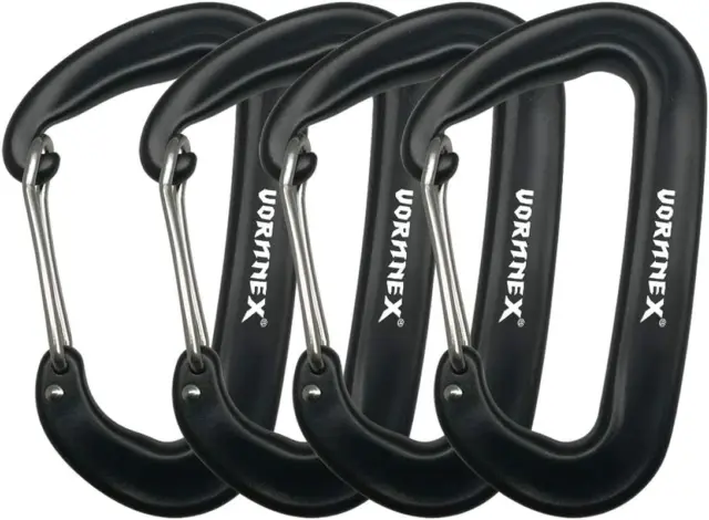 12KN ALUMINUM REPLACEMENT Carabiner Clip 4 Pack for Hammocks Heavy Duty  Large $10.34 - PicClick