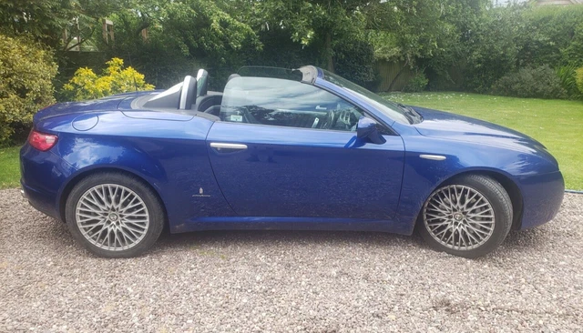 2007 ALFA ROMEO SPIDER 3.2 V6 Q4 Misano Blue - HOOD FAULTY, New Clutch & Chains