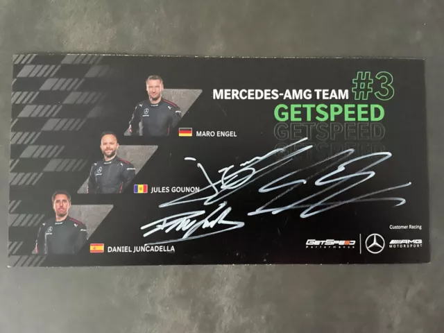 Mercedes AMG GT3 Getspeed Engel-Gounon-Juncadella 24 Std Nürburgring 2023