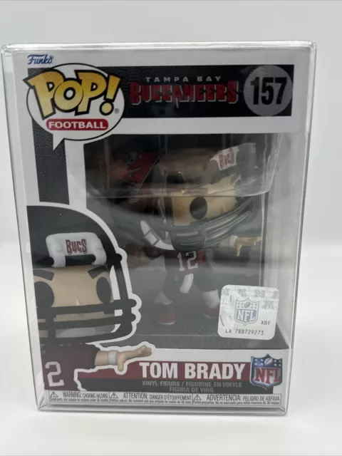 Funko Pop! TOM BRADY #157 Tampa Bay Buccaneers NFL Football Figure Genuine