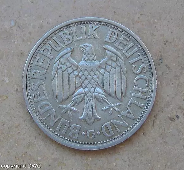 Coin Münze 2 Mark BRD 1951 G Trauben und Ähren J 386  Cu - Ni  Münzen 2