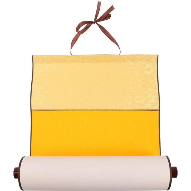 2 Pezzi Mini Pergamene Vuote Per Calligrafia Cinese - Carta Di Riso Per Pittura E Scrittura, Decorazione Parete - Foto 6