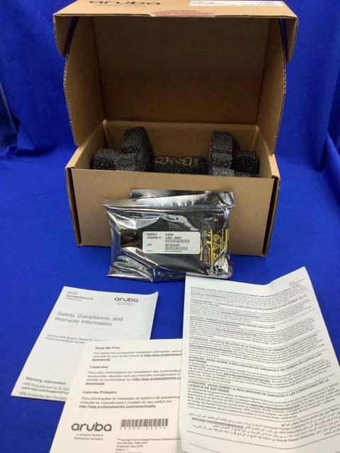 JL083A HPE HP Aruba 3810M/2930M 4SFP+ MACsec Module New in opened Box ...