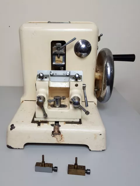 Vintage Baird &amp; Tatlock Ltd Automatic Rotary Microtome Lab
