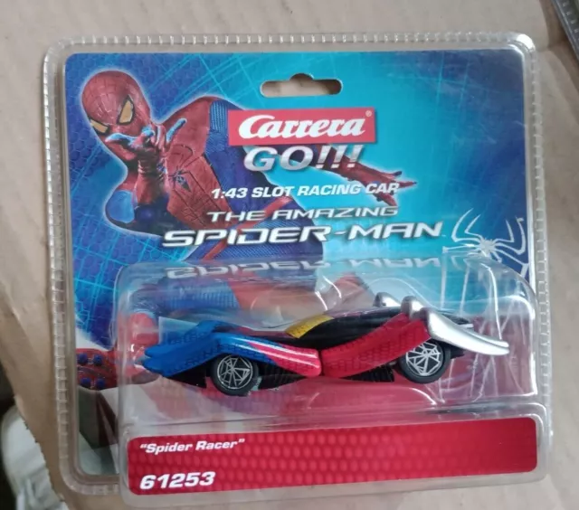 Carrera GO 61253 Marvel The Amazing Spider-Man „Spider Racer“ Slotcar Car...