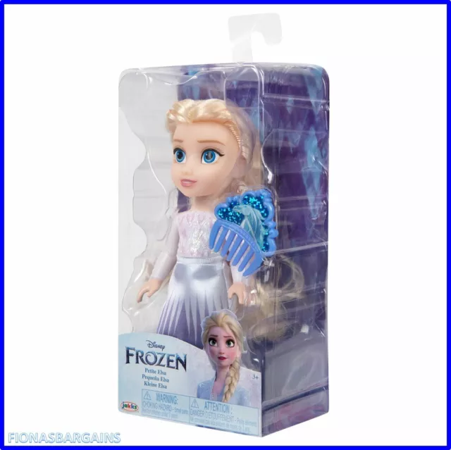 Disney Frozen 6 Inch Doll - Petite Elsa with Water Nokk Comb - NEW