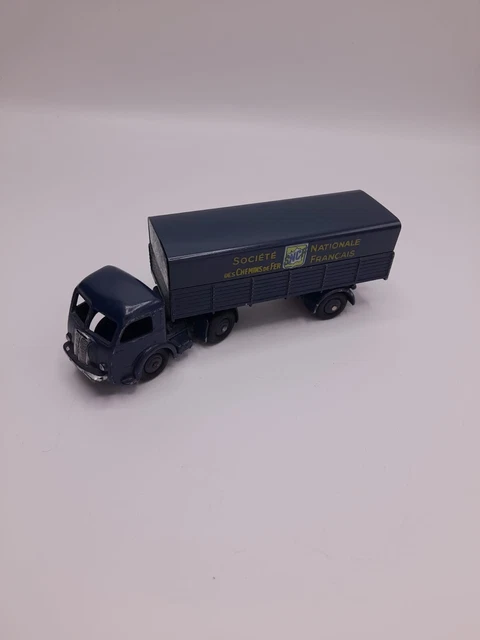 Miniature Dinky Toys Panhard Service Remorque SNCF - 32AB - 1/43 Métal Vert