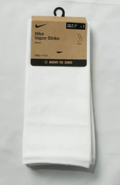 Nike Unisex Dri-Fit Strike Soccer Leg Sleeve AR8 White Small/Medium NWT