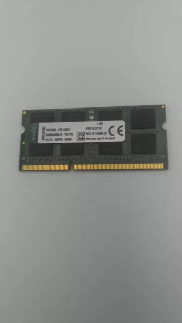 Kingston SO-DIMM 8Go DDR3 1600 KVR16S11/8 - Mémoire PC portable