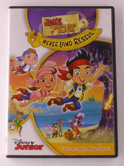 Jake and the Never Land Pirates - Never Land Rescue (DVD, Disney Jr) - J0806