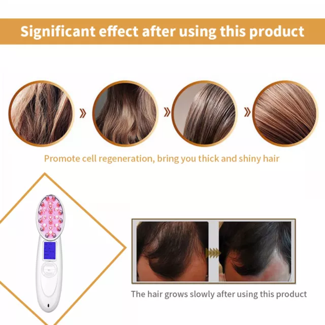 Hair Growth Comb Anti Hair Loss Massager Hair Regrowing Comb Brush SFD 3