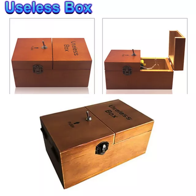 Useless Box Pastime Machine Kit Leave Me Alone Interesting Box Xmas Gift Toy