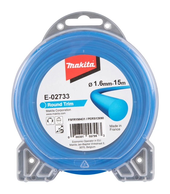 Makita Mähfaden rund 1,6mmx15m (E-02733, alt: DA00000003)