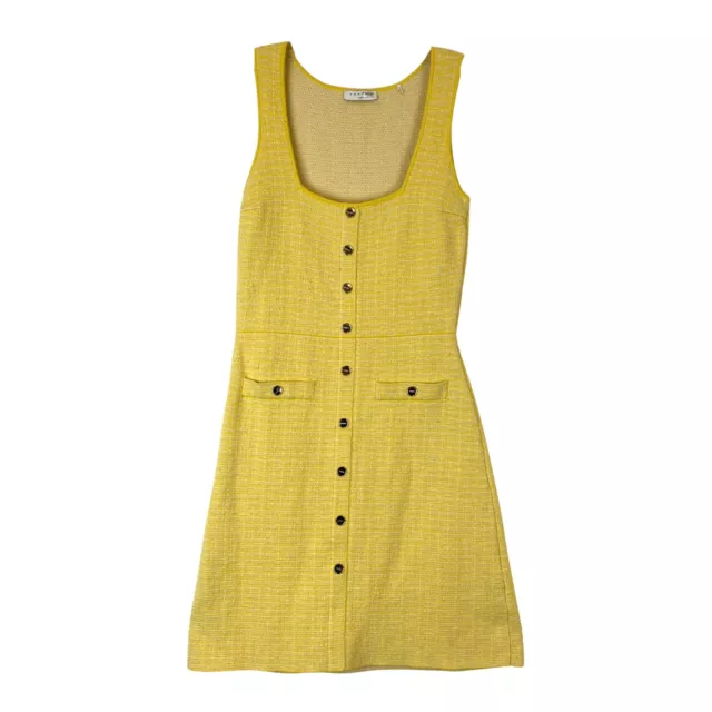 Sandro Cannelle Dress - Yellow , 36