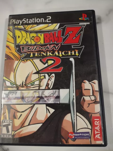 Dragon Ball Z: Budokai Tenkaichi 2 (Sony PlayStation 2, 2006) CASE ONLY