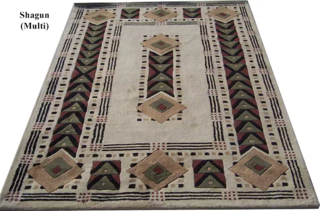 HandTufted Egyptian Rug Multicolored 100% wool Carpets 3x5,4x6,5x8,6x9,9x12Ft.