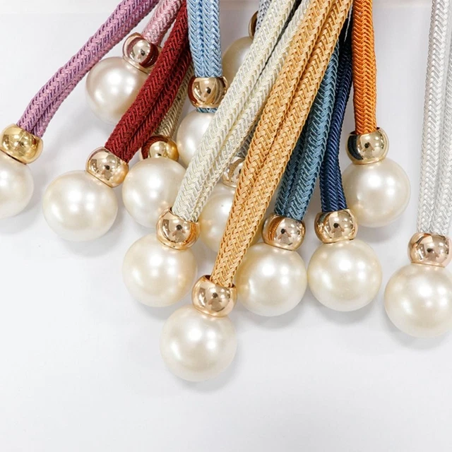 Durable Modern Holder Strap Buckle Rope Curtain Buckle Tie Braided Tiebacks
