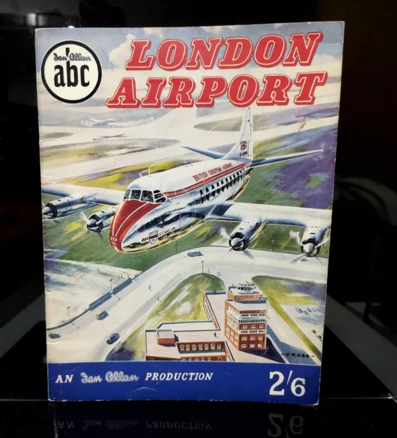 London Airport Maurice Allward McLeavy Paperback Ian Allan ABC Heathrow Book Air