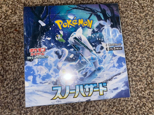 pokemon snow hazard booster pack Amazon.com: (1 Pack) Pokemon Card Game Japanese Snow Hazard SV2p Booster  Pack (5 Cards Per Pack) : Toys & Games