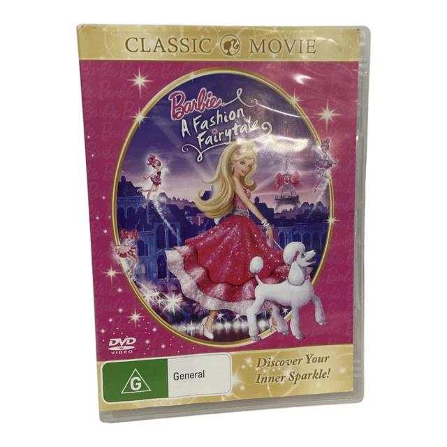 Barbie a fashion fairytale dvd sale