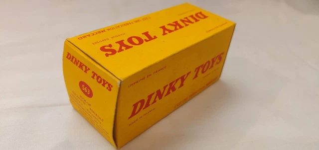 DINKY TOYS 563 Boite d'origine Renault Estafette Pick-Up Made in France