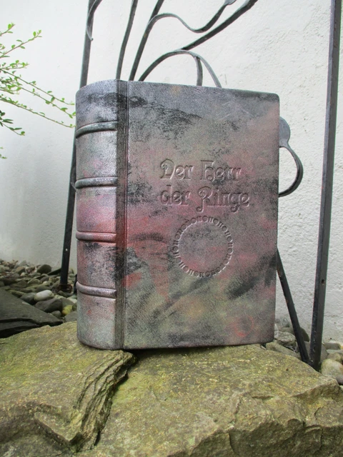 TOLKIEN DER HERR DER RINGE Luxusausgabe LEDER HANDEINBAND Ledereinband UNIKAT 2