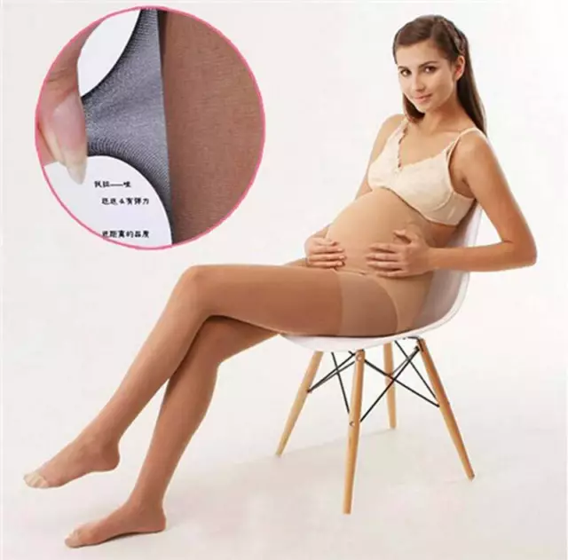 Fashion Sexy Plus Size Women Pregnant Maternity Tights Pantyhose