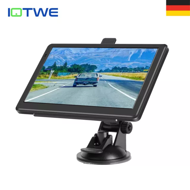 IOTWE GPS Navi Navigationsgerät fürs Reisemobil Wohnmobil DE Europa Karte 7 Zoll