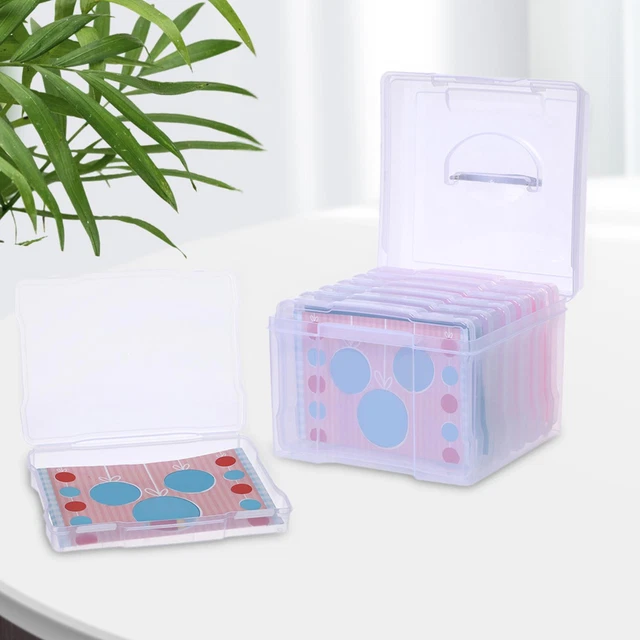 Greeting Card Storage Box Craft Photos Organizer Box for Envelopes Scrapbook