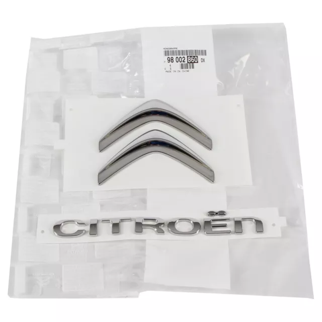 ORIGINAL Citroen Emblem Logo Schriftzug Heckklappe 98002860DX für C4 PICASSO II