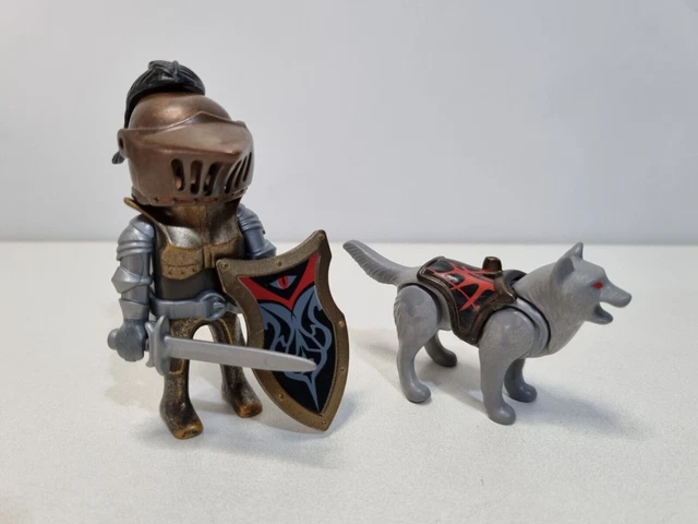 PLAYMOBIL GEOBRA LOT De Chevalier + Fantome Set 3130 Set 3135 Castle Moyen Age EUR 6,90