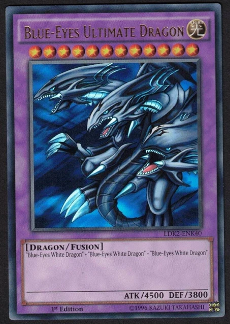 Blue-Eyes Ultimate Dragon - LDK2-ENK40 - Ultra Rare 1st E