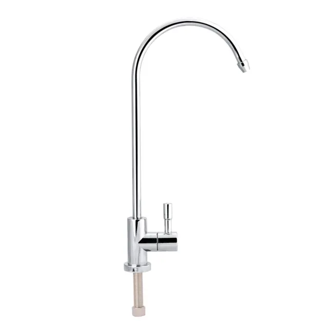 1/4'' Zinc Alloy Kitchen Sink Faucet Tap Chrome Reverse Osmosis RO Drinking UK