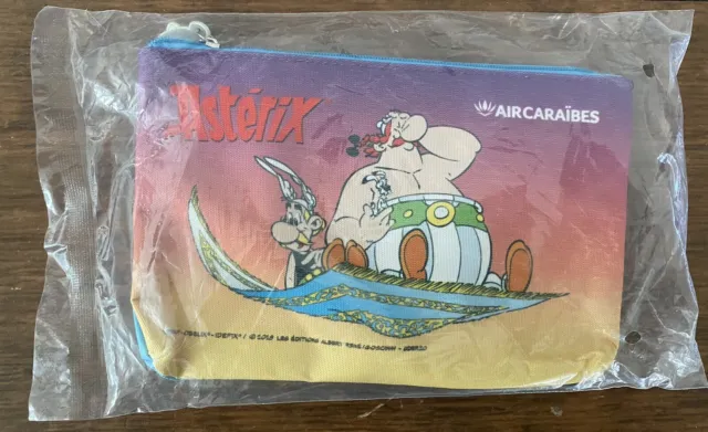 neuf scellé trousse publicitaire jeu coloriage air caraibes asterix uderzo