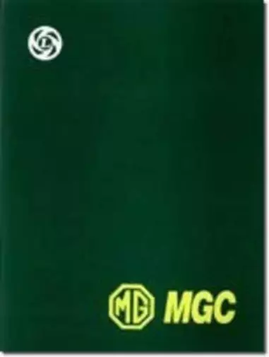 MG MGC Workshop Manual (Poche) Official Handbooks