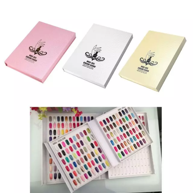 120 Tips Nail Art Polish Gel Palette Color Chart Book