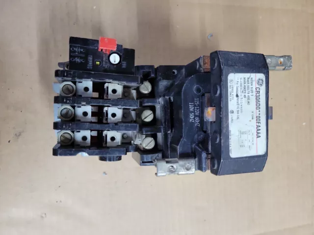 General Electric Motor Starter NEMA Size 2 | CR306D0 |