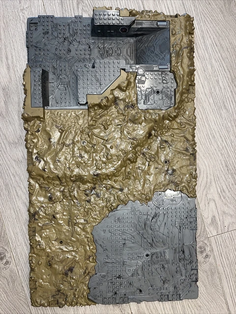 Mega Bloks Halo Battlescape 23" X 13" Desert Terrain Large Base Plate Am17830