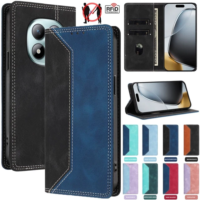 Per Xiaomi Redmi Note 12 5G Custodia,Slim Pelle Portafoglio Magnetico Telefono