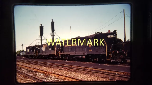 Cs03 Train Engine Locomotive 35Mm Slide Railroad N&W Melvindale, Mi 1979
