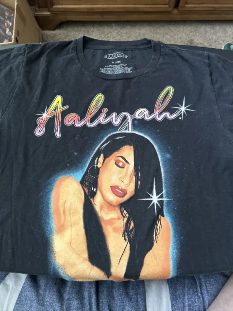 Aaliyah T-shirt Pop Rnb Rap Singer Size Small