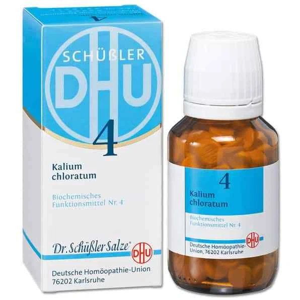 BIOCHEMIE DHU 4 Kalium chloratum D6 Tabletten 420 St Ta