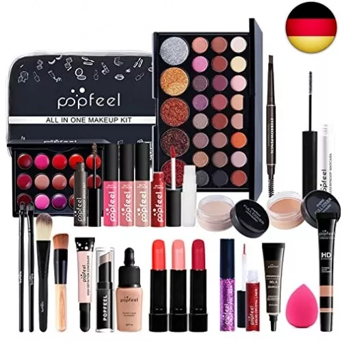 BrilliantDay 26 Stück Mehrzweck Make-up-Set All-in-One Make-up-Geschenkset